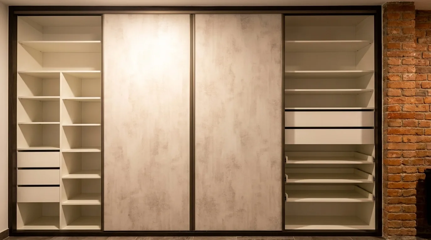 Vestavná skříň na míru – realizace 43 – Martin Kučera truhlář